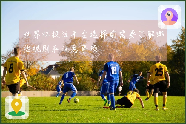 世界杯投注平台选择前需要了解哪些规则和注意事项