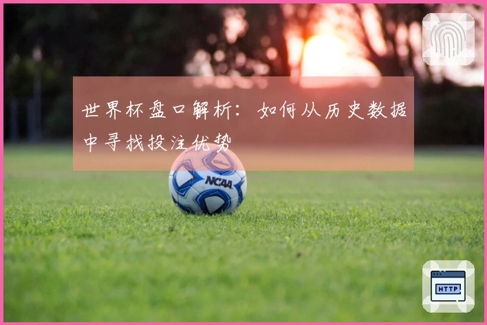 世界杯盘口解析：如何从历史数据中寻找投注优势